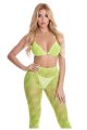  All About Leaf Bra Set Green 
