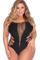  Slice N Dice Seamless Bodysuit Black, PS 