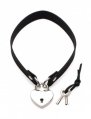  Lock-It Heart Choker With Lockable Heart 