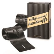 Bijoux Indiscrets - Silky Sensual Handcuffs Black