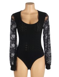 Crotch Mesh Bodysuit