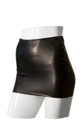 Gp Datex Mini Skirt With Cut-Out Rear
