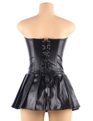 Korsett Leather Dress