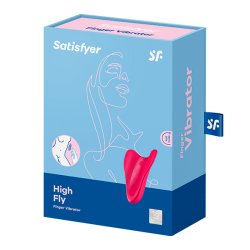 Satisfyer - High Fly Finger Vibrator Fuchsia