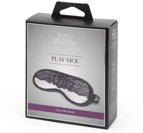 Fifty Shades of Grey - Play Nice Satin & Lace Blindfold