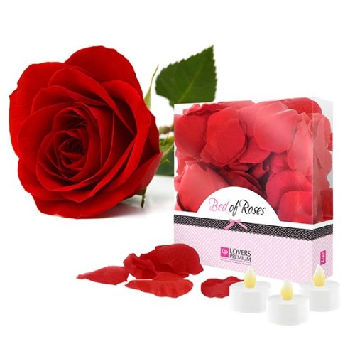LoversPremium - Bed of Roses Rose Petals Red