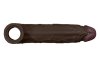 Shaft F 6.9 Inch Liquid Silicone Sleeve Mahogany