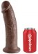 Pipedream King Cock 10 inch Brun