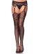 Tear Drop Garterbelt Stockings