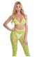 All About Leaf Bra Set Green