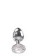  A&E  Clear Gem Anal Plug Small 