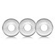  Oxballs - Ringer of Do-Nut 1 3-pack Clear 