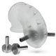  Oxballs - Airlock Electro Air-Lite Vented Chastity Clear Ice 