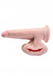 3D Cock Swinging Balls 8 Inch