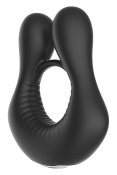 Ramrod Strong Vibrating Cockring Black