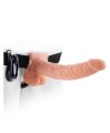  9in. Vibrating Hollow Strap-On 