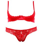 Cottelli Bra Set Red