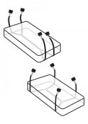 Wraparound Mattress Restraints