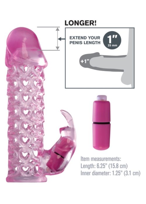 Fx Vibrating Couples Cage Pink