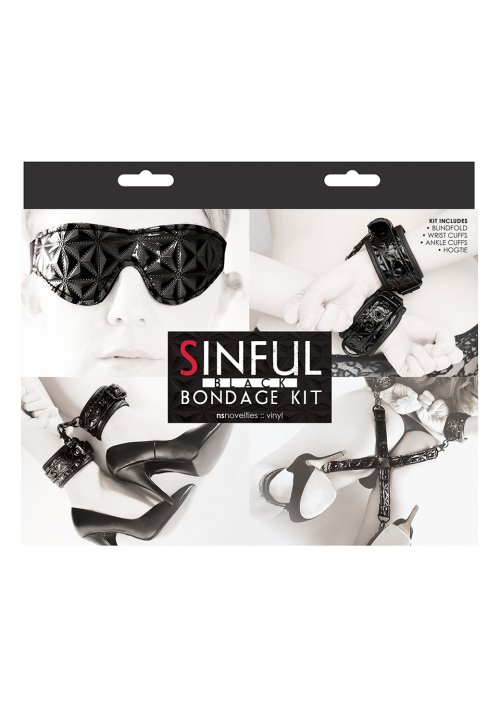 Sinful Bondage Kit Black