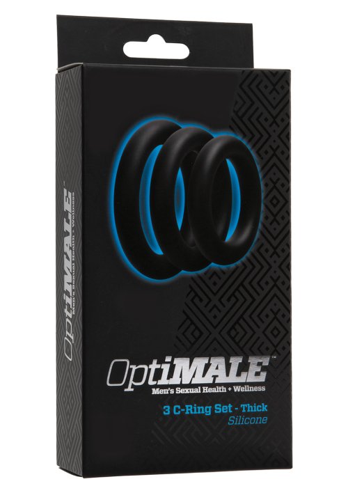 Optimale 3 C-Ring Set Thick Black