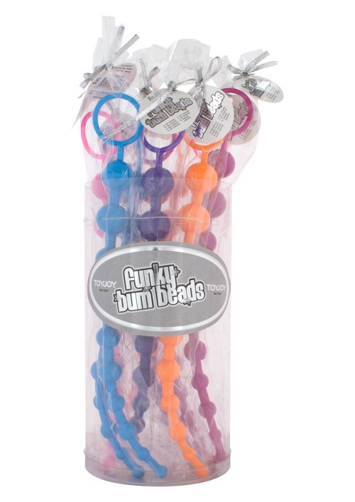 Funky Bum Beads Display 10 Pcs