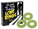  Glow In The Dark Love Rings 