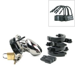 CB-6000S Chastity Cage - Chrome