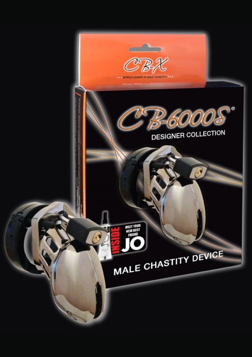 CB-6000S Chastity Cage - Chrome