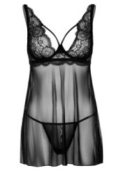 Lace Babydoll and String