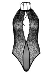 Deep-V Lace Teddy S/M
