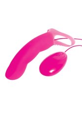 A&E G Spot Touch Finger Vibrator Pink