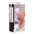  Dual Density Squirting Dildo - 24 cm 