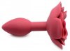  Booty Bloom Silicone Anal Plug With Rose 