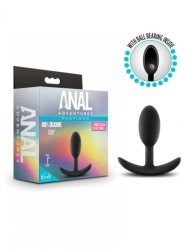 Anal Adventures  - Silicone Vibra Slim Plug - Small