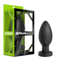 Spark - Silicone Anal Plug Carbon Fiber - Small