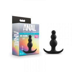Anal Adventures  - Beaded Plug - Black
