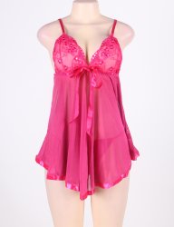 Melody Rosa Babydoll Set