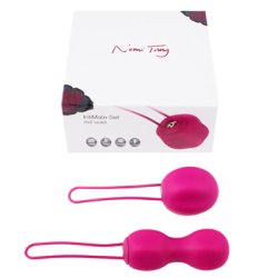 IntiMate Kegel Set Red Violet