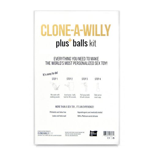 Clone A Willy Kit - Including Balls