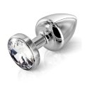  Diogol - Anni Butt Plug Round Stainless Steel 25 m 