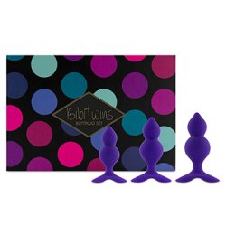 FeelzToys - Bibi Twin Butt Plug Set 3 pcs