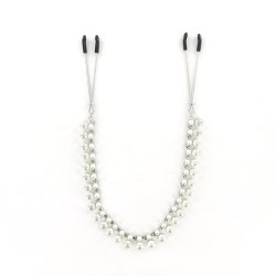 Sincerely Pearl Chain Nipple Clips