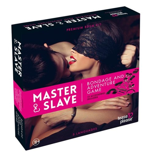 Master & Slave Bondage Erotisk Spel Magenta