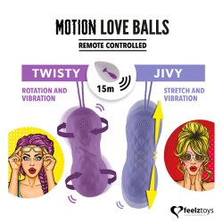 FeelzToys - RC Motion Love Balls Twisty