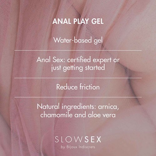 Bijoux Indiscrets - Slow Sex Anal Play Gel