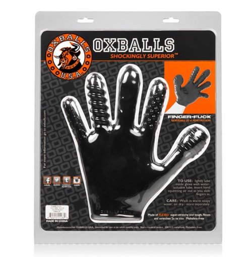 Oxballs - Finger Fuck Glove Black