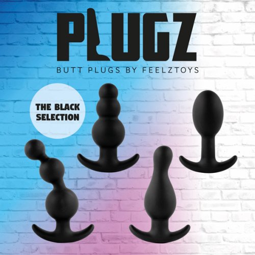 FeelzToys - Plugz Butt Plug Black Nr. 1