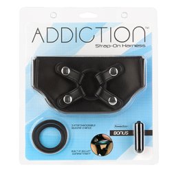 Addiction - Strap-On Harness One Size Fits Most Black