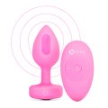  B-Vibe - Vibrating Heart Plug S/M Pink 